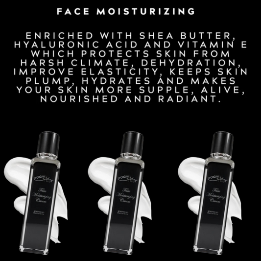 Face Moisturizing Cream 50ml - Black Pearl